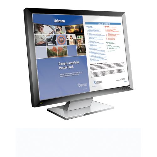 arizona comply anywhere poster subscription digital