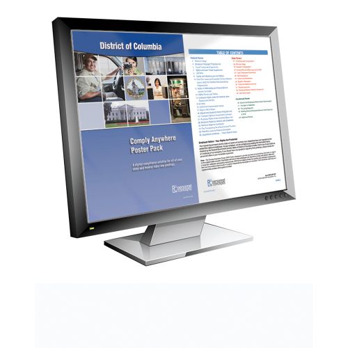 dc comply anywhere poster subscription digital