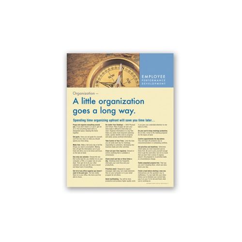 organizing for success poster