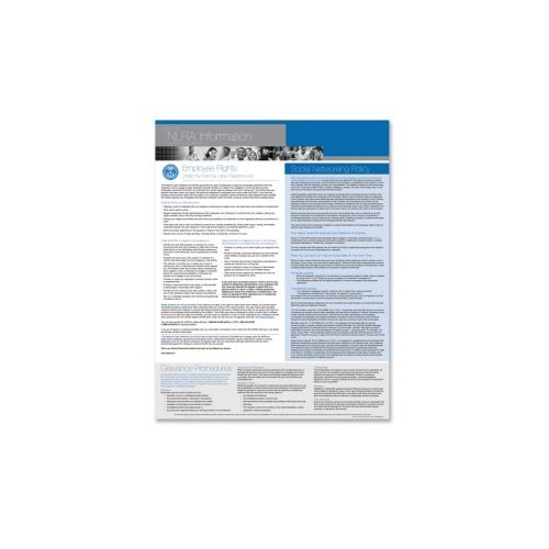 all on one nlra compliance poster