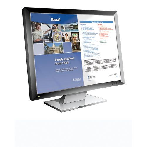 hawaii comply anywhere poster subscription digital