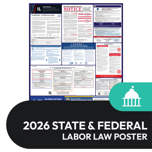 Illinois State and Federal Labor Law Poster