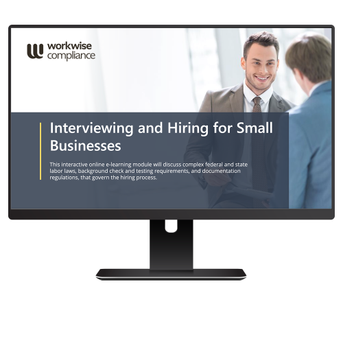 Interviewing and Hiring for small business