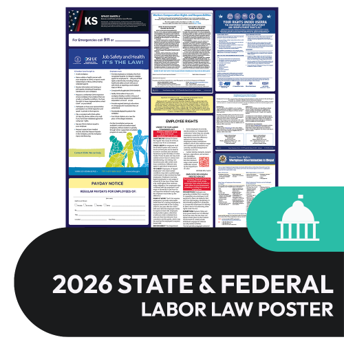 Kansas State and Federal Labor Law Poster