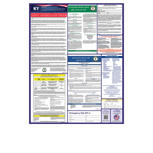 kentucky state only labor law poster