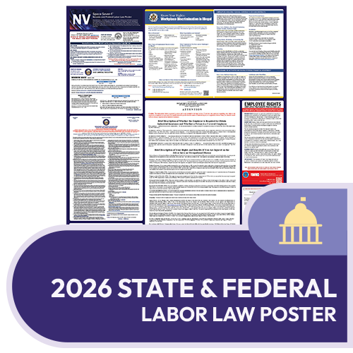 Nevada State and Federal Labor Law Poster