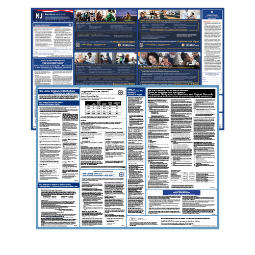 new jersey state only labor law poster