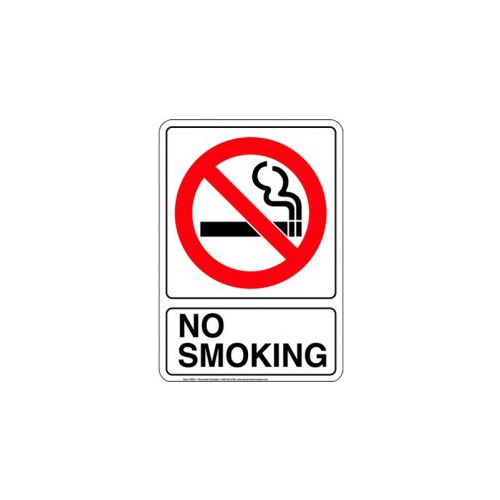 no smoking signs
