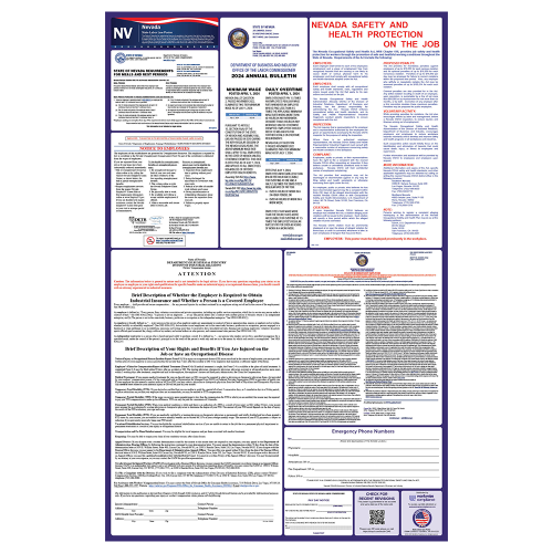 nevada state only labor law poster