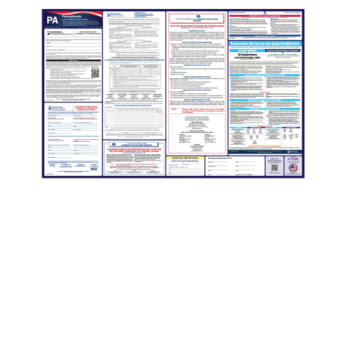 pennsylvania state only labor law poster