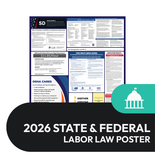 South Dakota State and Federal Labor Law Poster
