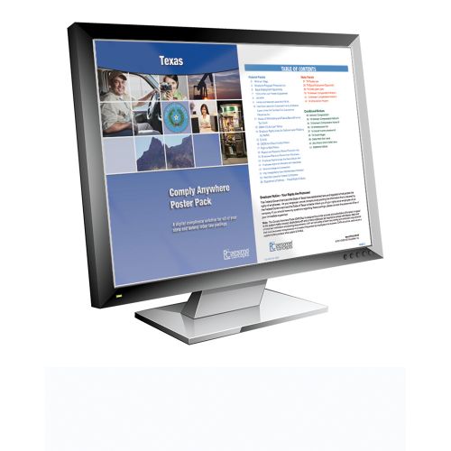 texas digital comply anywhere poster subscription