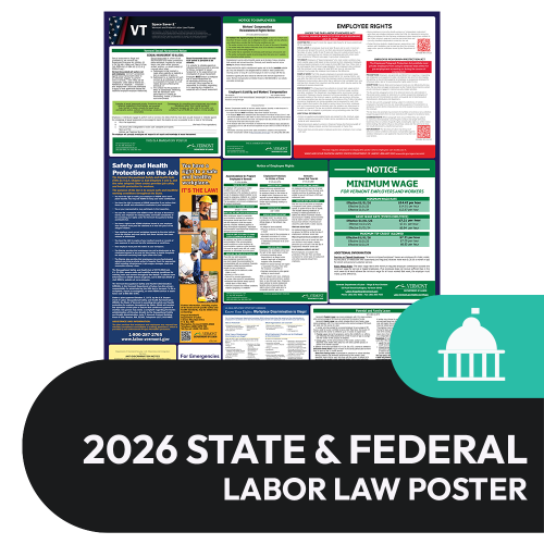 vermont labor law poster