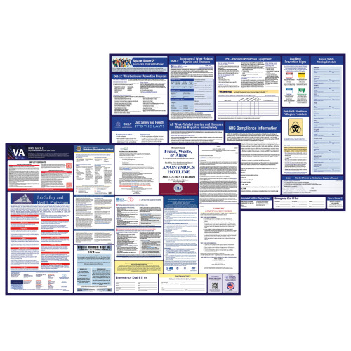 virginia labor law and osha safety posters bundle