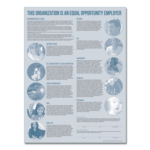 All-in-One EEO & Anti-Discrimination Policy Poster – WorkWise Compliance