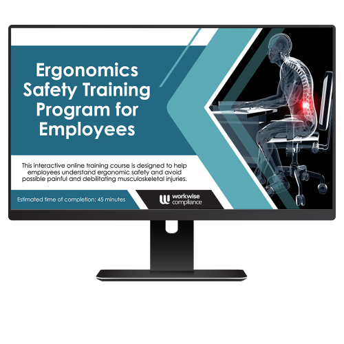 Ergonomics Safety Training Program