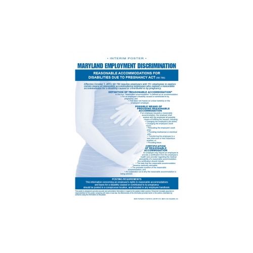 maryland employment discrimination notice