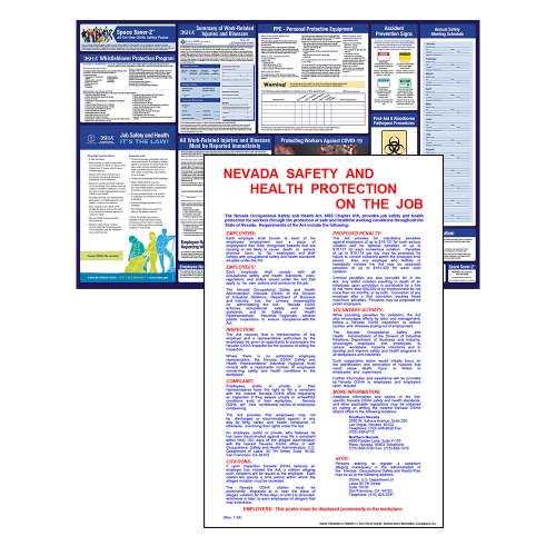 WorkWise Compliance Nevada OSHA Safety Poster