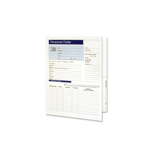 standard personnel folder