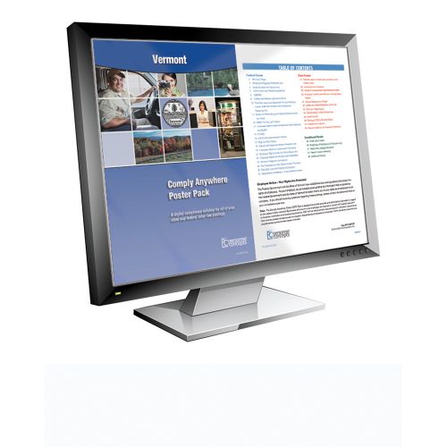 vermont comply anywhere poster subscription digital