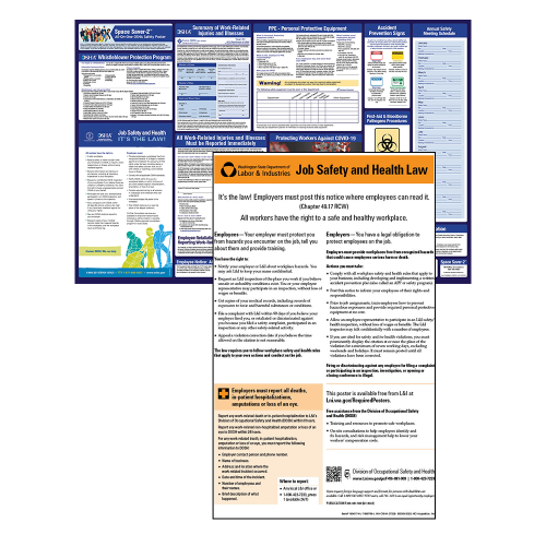 WorkWise Compliance Washington OSHA Safety Poster