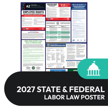 Arizona State and Federal Labor Law Poster