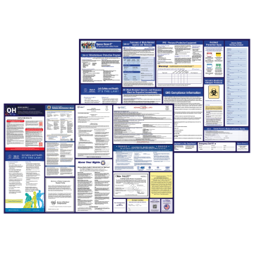 ohio labor law and osha safety posters bundle