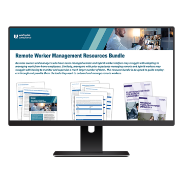 WorkWise Compliance remote worker management resource bundle for HR compliance