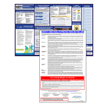 Alaska OSHA Safety Poster for Workplace Regulations – WorkWise Compliance