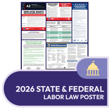 Arizona State and Federal Labor Law Poster