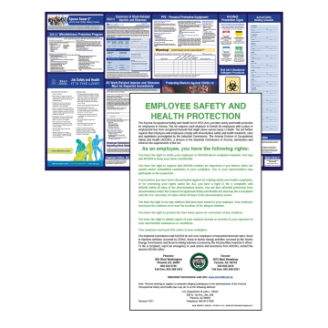 Arizona OSHA Safety Poster for Workplace Safety Compliance – WorkWise Compliance