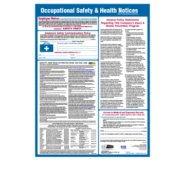 Space Saver 2R All-in-One Retail & Office Safety Poster – WorkWise Compliance
