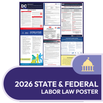 District of Columbia Labor Law Poster – WorkWise Compliance