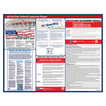 All in One Federal Contracts Poster