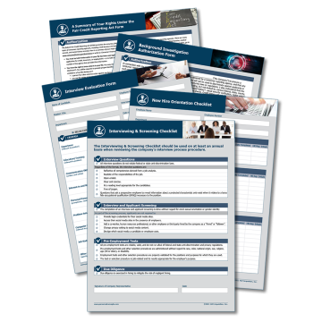 Digital Hiring Forms and Checklists Bundle – WorkWise Compliance