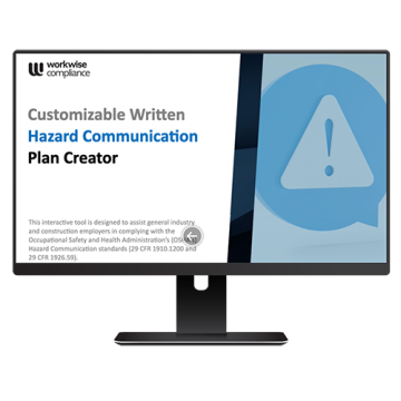 WorkWise Compliance Hazard Communication Plan Creator