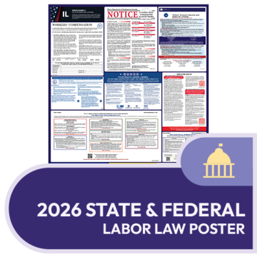 Illinois State and Federal Labor Law Poster