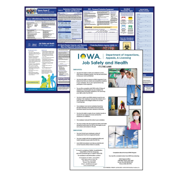 WorkWise Compliance Iowa OSHA Safety Poster