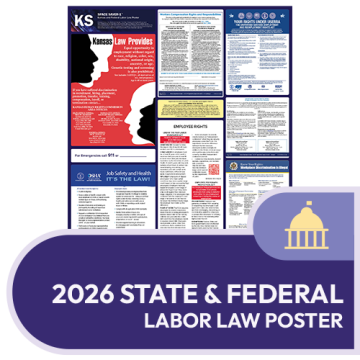Kansas State and Federal Labor Law Poster