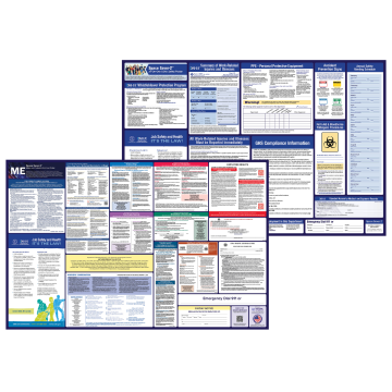 maine labor law and osha safety posters bundle