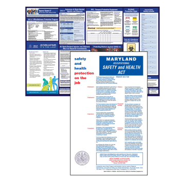 Maryland OSHA Safety Poster for State Workplace Standards – WorkWise Compliance