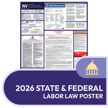 Nevada State and Federal Labor Law Poster