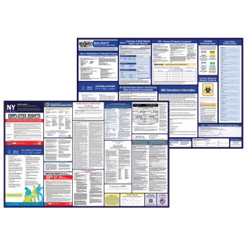 new york labor law and osha safety posters bundle