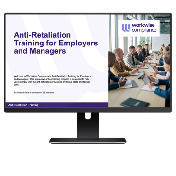 Anti-Retaliation Training