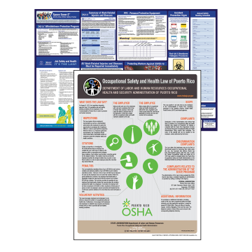 Puerto Rico OSHA Safety Poster for Labor Law Compliance – WorkWise Compliance