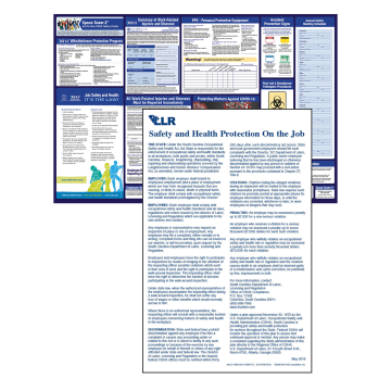South Carolina OSHA Safety Poster for State Workplace Rules – WorkWise Compliance