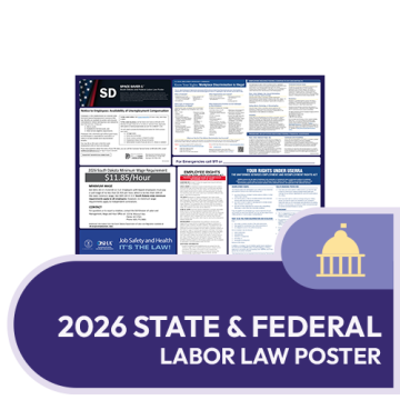 South Dakota State and Federal Labor Law Poster