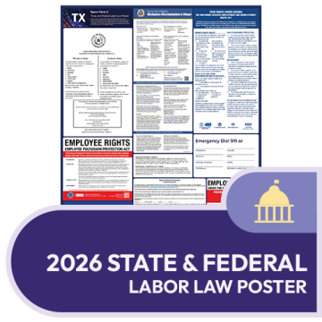 Texas Labor Law Poster – WorkWise Compliance