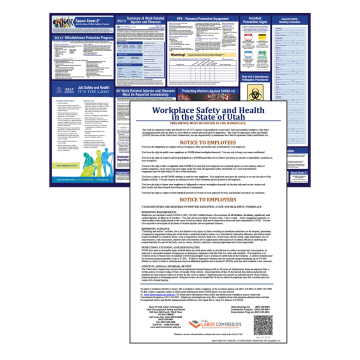 Utah OSHA Safety Poster for State Labor Compliance – WorkWise Compliance