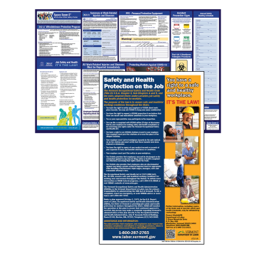 Vermont OSHA Safety Poster for Labor Law Compliance – WorkWise Compliance